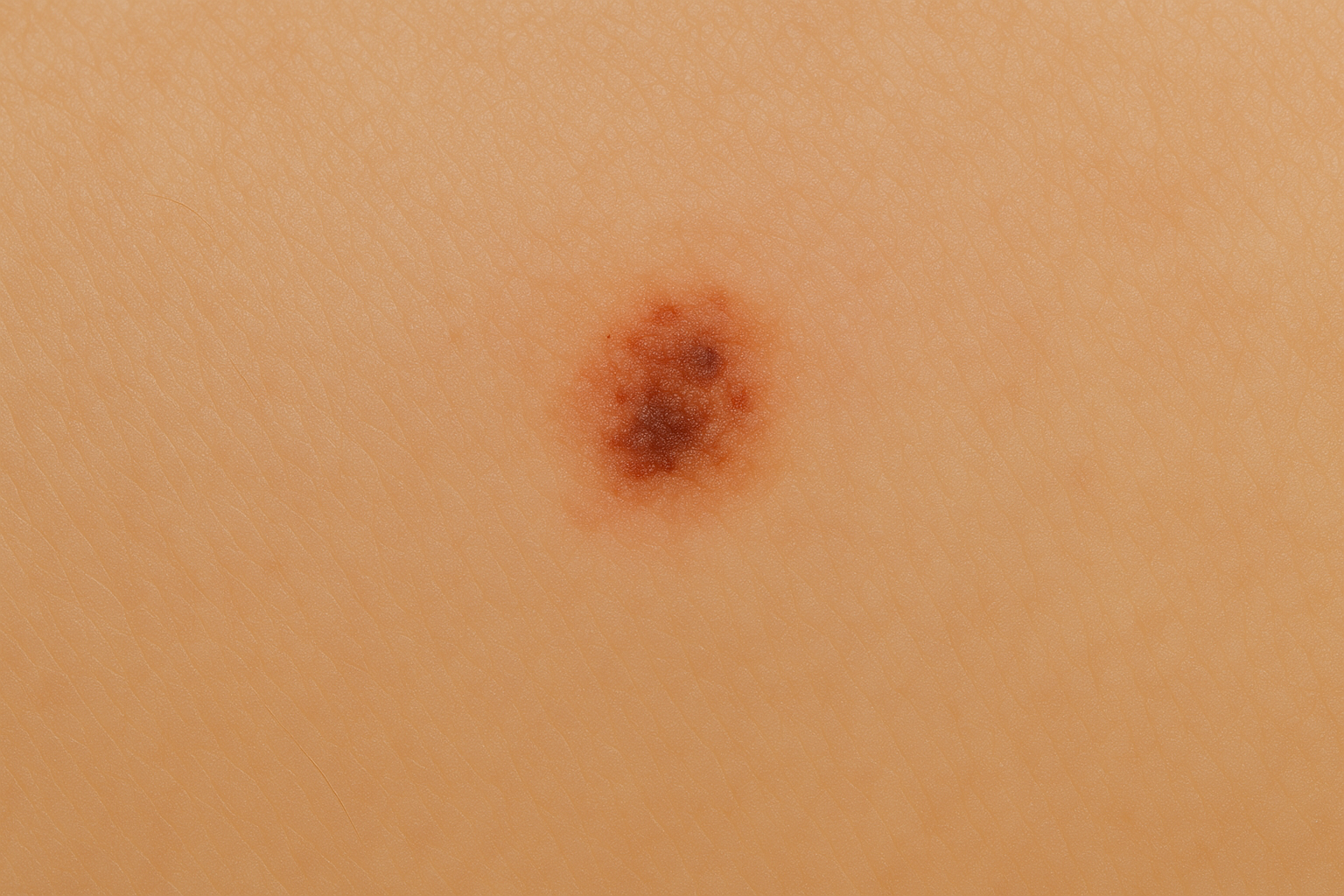 Lesión inicial de melanoma